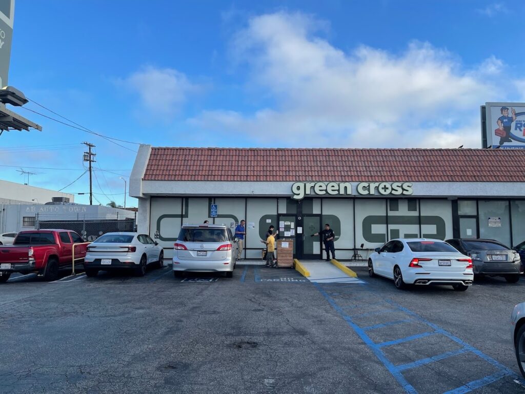 Original Green Cross Parking Lot